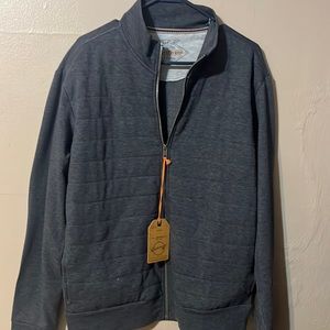 Weatherproof Vintage  Charcoal Gray full zip jacket size Medium